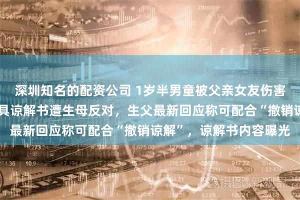 深圳知名的配资公司 1岁半男童被父亲女友伤害致死，一个月后生父出具谅解书遭生母反对，生父最新回应称可配合“撤销谅解”，谅解书内容曝光